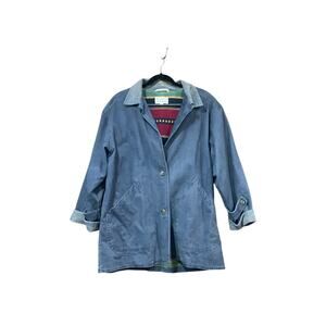 Vintage Brandon Thomas Coat Women Large Blue